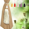 Luxury Glass Crystal Tassels Curtain Tieback Buckle Drapery Holder Home Decor