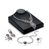 Luxury Jewelry Set Full Zircon Tassel Ring Bracelet Set
