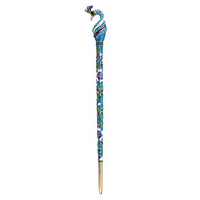 Luxury Rhinestone Hairpin Peacock Flower Hair Accessories