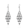 Luxury Women Earrings Rhinestone Diamond Tassel Earrings