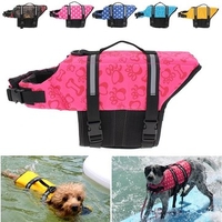 M Size Colorful Puppy Clothes Pet Dog Saver Life Jacket Safety Vests Lifejacket