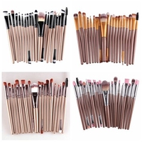 MAANGE 20 Pcs Professional Makeup Brush Set Cosmetic Synthetic Hair Brushes Kit