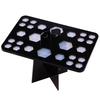 MAANGE 26 Holes Makeup Brush Drying Rack Nail Brushes Plastic Holder