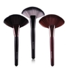 MAANGE 3 Colors Fan-shaped Makeup Brush Cheek Blush Facial Loose Powder