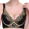 Magnetic Cloth Embroidery Cotton Push Up Adjustable Thin Cup Bra