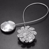Magnetic Curtain Clips Retractable Bling Crystal Buckles Tie Backs Holdbacks