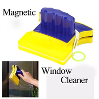 Magnetic Window Wizard Double Side Glass Wiper Cleaner Useful Surface Brush