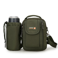Man Nylon Waterproof With Bottle Sets Crossbody Bag Shoulder Bag