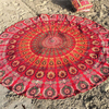 Mandala Round Yoga Mat Beach Printing Throw Towel Shawl Wall Hanging Tapestry