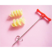 Manual Magic Vegetable Spiral Cutter Roller Spiral Slicer Radish Potato Cooking Tool