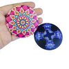 MATEMINCO Colorful EDC Hand Spinner Beautiful Pattern Metal Fidget Gyro Toy