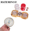 MATEMINCO FLAME EDC Hand Spinner Ultimate 8 min 40s Rotating 4 LED Modes CNC Process Germany Silicon Carbide Hybrid Bearings Fingertips Spiral