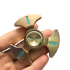 MATEMINCO Fluorescent EDC Hand Spinner Metal Zinc Alloy Finger Fidget spinner For Anti Stress