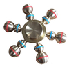 MATEMINCO Hexagonal Gourd Metal Hand Spinner Outdoor Games Toy