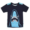 Maven Lovely Shark Baby Children Boy Cotton Short Sleeve T-shirt Top
