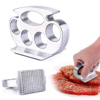 Meat Poultry Hammer Knuckle Pounder Grilled Fillet Steak Tenderizer Cooking Kitchen Tool