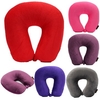 Memory Foam Particles U-Shape Neck Headrest Pillow Car Flight Travel Soft Nursing Cushion