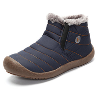Men Big Size Fur Lining Boots
