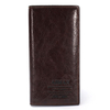 Men Black Coffee Casual Business Long Wallet Leisure Cards Cash Coins Purse
