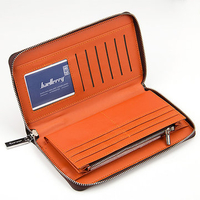 Men Business 6.7inch Phone Bag Wallet Card Holder For iPhone Samsung Xiaomi Sony Huawei