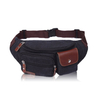 Men Business Casual Canvas Multifunctional Portable Crossbody Bags Waist Bag