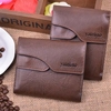 Men Business Leather Multifunctional Vertical Horizontal Money Bag Wallet Card Holder