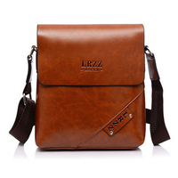 Men Business PU Leather Casual Shoulder Messenger Briefcase Crossbody bag