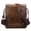 Men Business PU Leather Messenger Briefcase Shoulder Bag