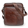 Men Business Retro Genuine Leather Shoulder Bag Crossbody Bag