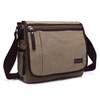 Men Canvas Casual Large Capacity Shoulder Bags Multi-pockets Outdoor Travel Sports Crossbody Bags
