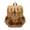 Men Canvas Outdoor Travel Camera Bag Vintage Casaul Backpack