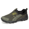 Men Canvas Splicing Soft Latex Insole Breathable Outdoor Sneakers