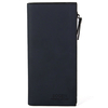 Men Casaul Business Dark Blue Long Zipper Wallet Casual Cards Cash Phone Purse