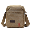 Men Casual Canvas Crossbody Bag Travel Outdoor Shoulder Bag