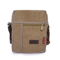 Men Casual Canvas Outdoor Sports Travel Shoulder Bags Crossbody Bags