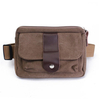 Men Casual Canvas Small Outdoor Sport Waist Bag Cards Phone Bags