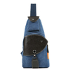Men Casual Canvas Travel Outdoor Sports Chest Bag Shoulder Bags