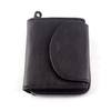 Men Casual Genuine Leather Short Cowhide Zipper Card Holders Money Bag Wallet