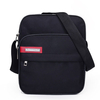 Men Casual Nylon Oxford Black Sports Travel Shoulder Bag Crossbody Bag