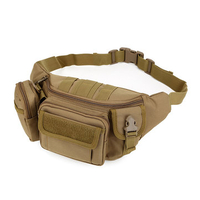 Men Casual Outdoor Sport Multifunctional Waist Bag Shoulder Hiking Cycling Military Bag