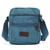 Men Casual Retro Canvas Shoulder Bags Multi-pocket Crossbody Bags