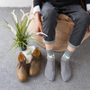Men Christmas Deer Pattern Socks Wool Blend Thick Warm Winter Socks