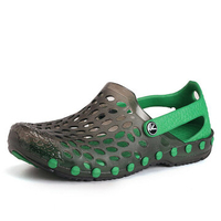 Men Closed Toe Hole Breathable Waterproof Beach Sandals Soft Garden Shoes