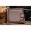 Men Cowhide Casual Wallet Leisure Card Coin Cash Bag