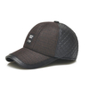 Men Earflaps Baseball Cap Leather Warmer Earmuffs Thicken Outdoor Casual Hats