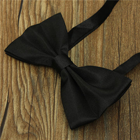 Men Gentle Classic Tuxedo Suit Bowtie Mate Banquet Adjustable Necktie Bow Tie