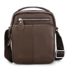 Men Genuine Leather Business Casual Shoulder Crossbody Bag Briefcase Handbag