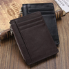 Men Genuine Leather Card Holder Wallet Coin Purse Bag