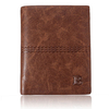 Men Genuine Leather Vintage Short Wallet Retro Casual Cash Cards Coins Purse