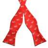 Men Gourd Bowties Flower Leisure Paisley Jacquard Woven Self Ties